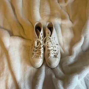 embroidered platform converse